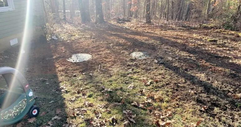 Septic Tank in Ground